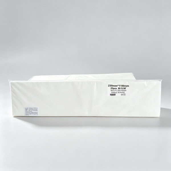 Aseptic milk filter paper 1100 × 230 mm