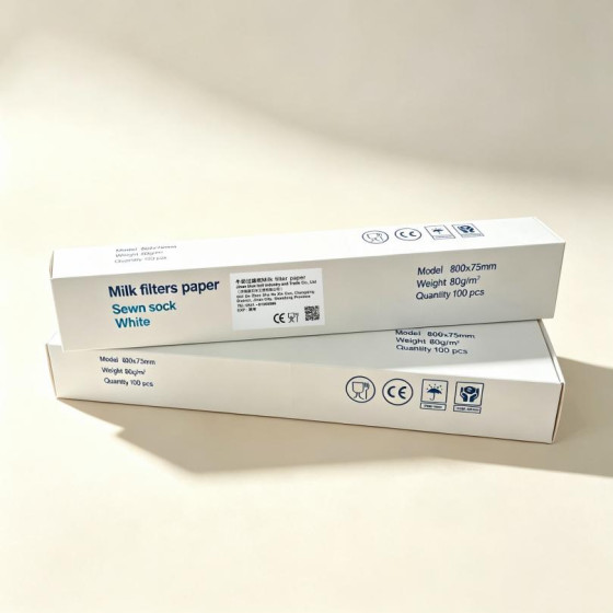 Aseptic milk filter paper 800 × 75 mm