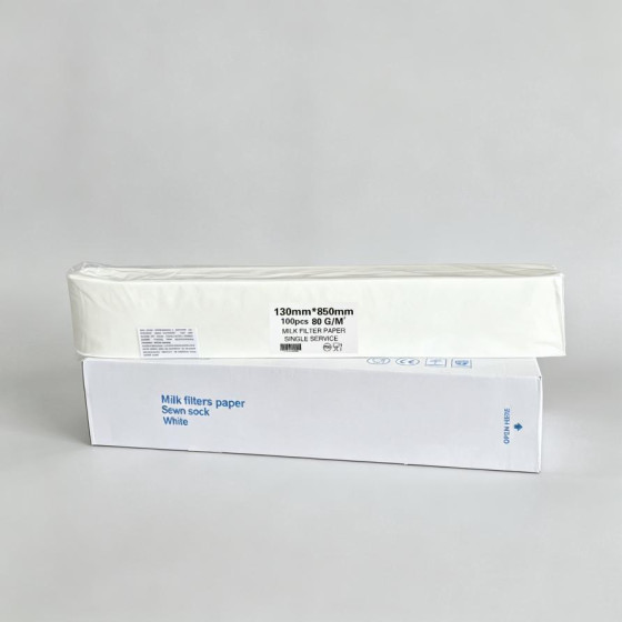 Aseptic milk filter paper 850 × 130 mm