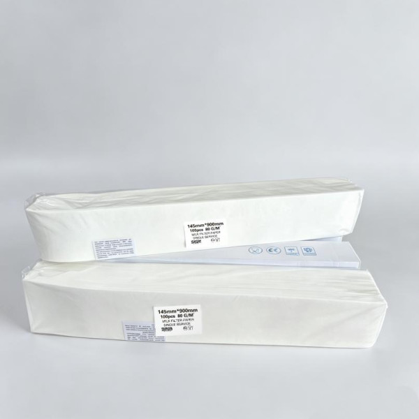 Aseptic milk filter paper 900 × 145 mm