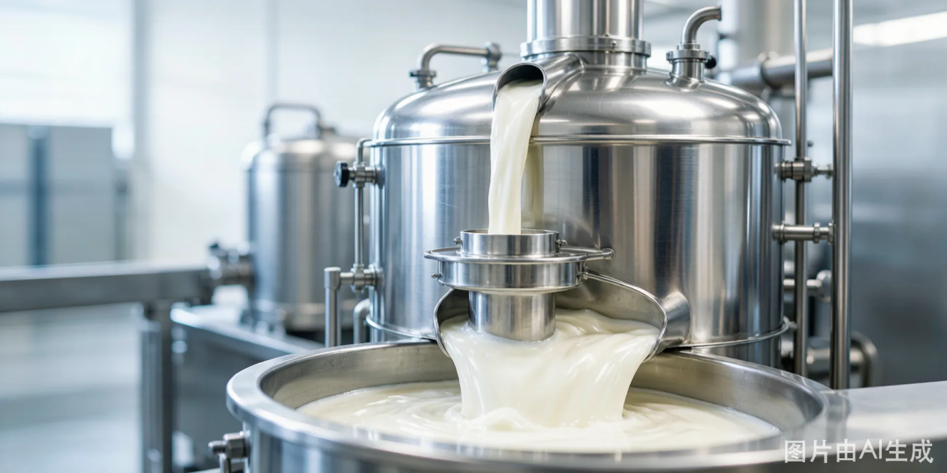 Milking filtration process